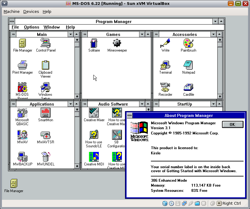 Enhanced DOS for Windows. Adds tons of commands, plus menu bar, to DOS sessions under Win 3.1.